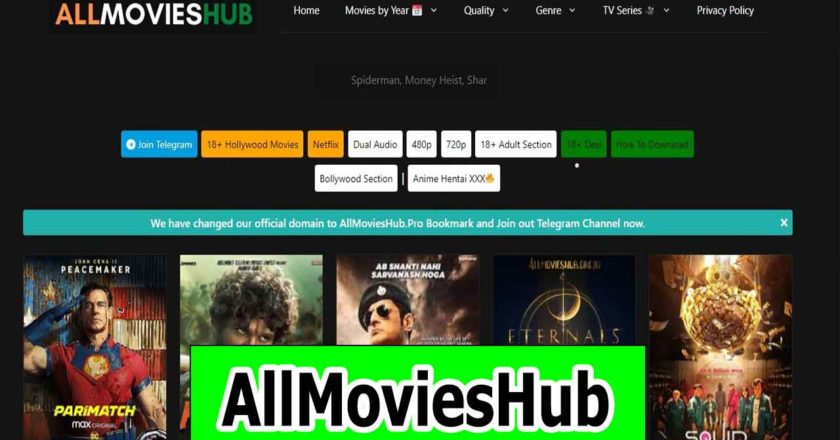 AllMoviesHub – 300mb Movies, 480p Movies, 720p HD Movies, 1080p Movies